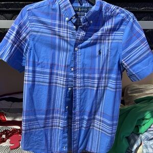 Polo by Ralph Lauren Boy’s Blue Plaid Shirt